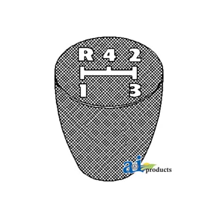 A & I Products Gear Shift Knob (4 Speed) 3" x5" x2" A-532959M1